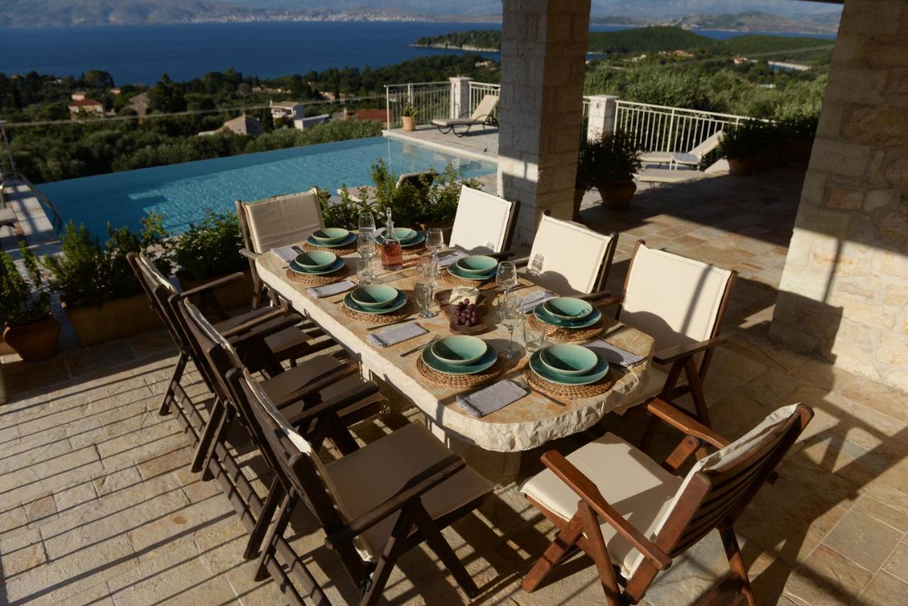 Villa Melanthi Kassiopi Corfu Exterior foto
