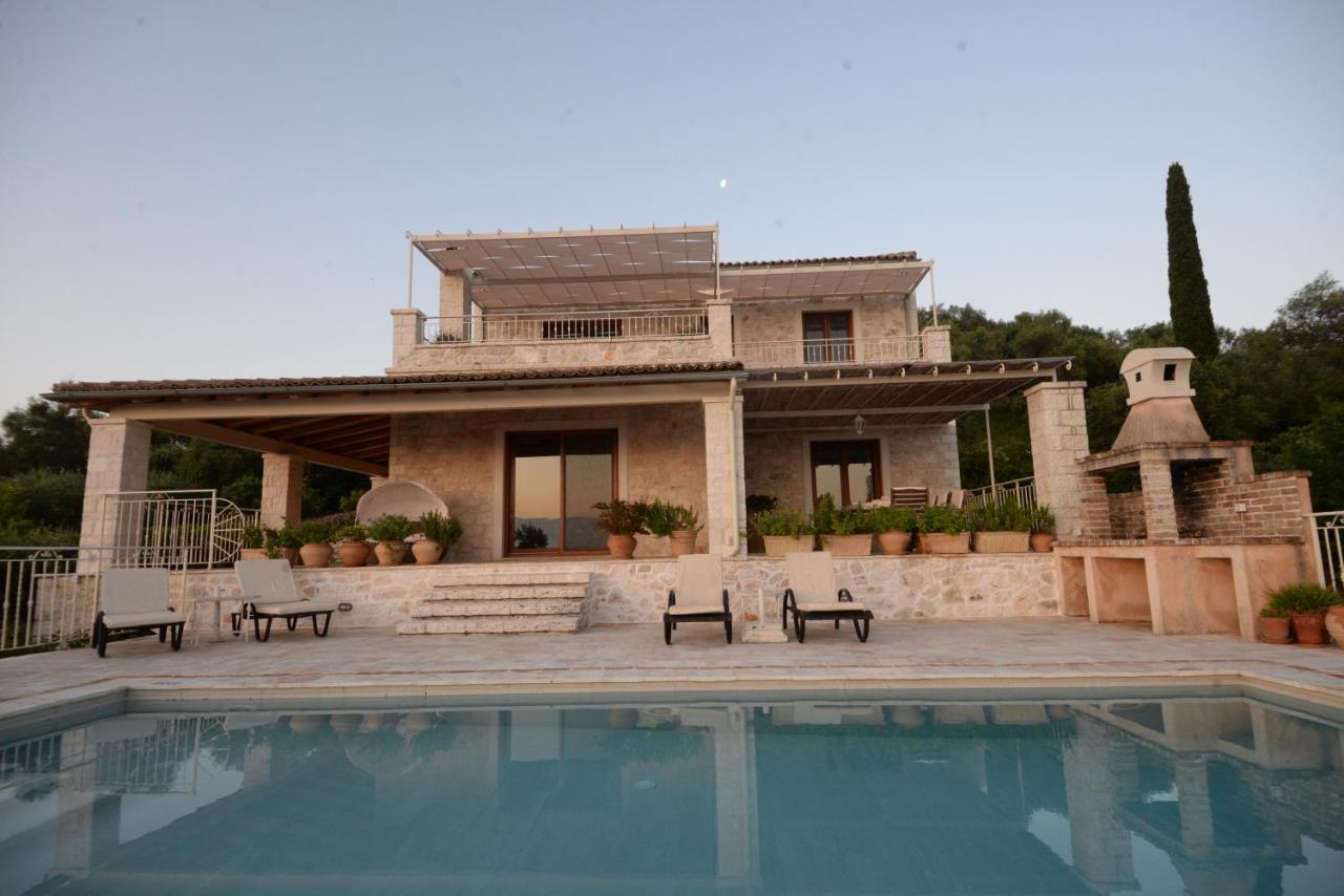 Villa Melanthi Kassiopi Corfu Exterior foto